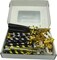 4E’s Novelty 50 Pack New Year’s Eve Noisemakers 2025 – Party Horns, Blowouts, Blowers & Whistles, Metallic Black Gold Silver NYE Party Supplies for Adults & Kids